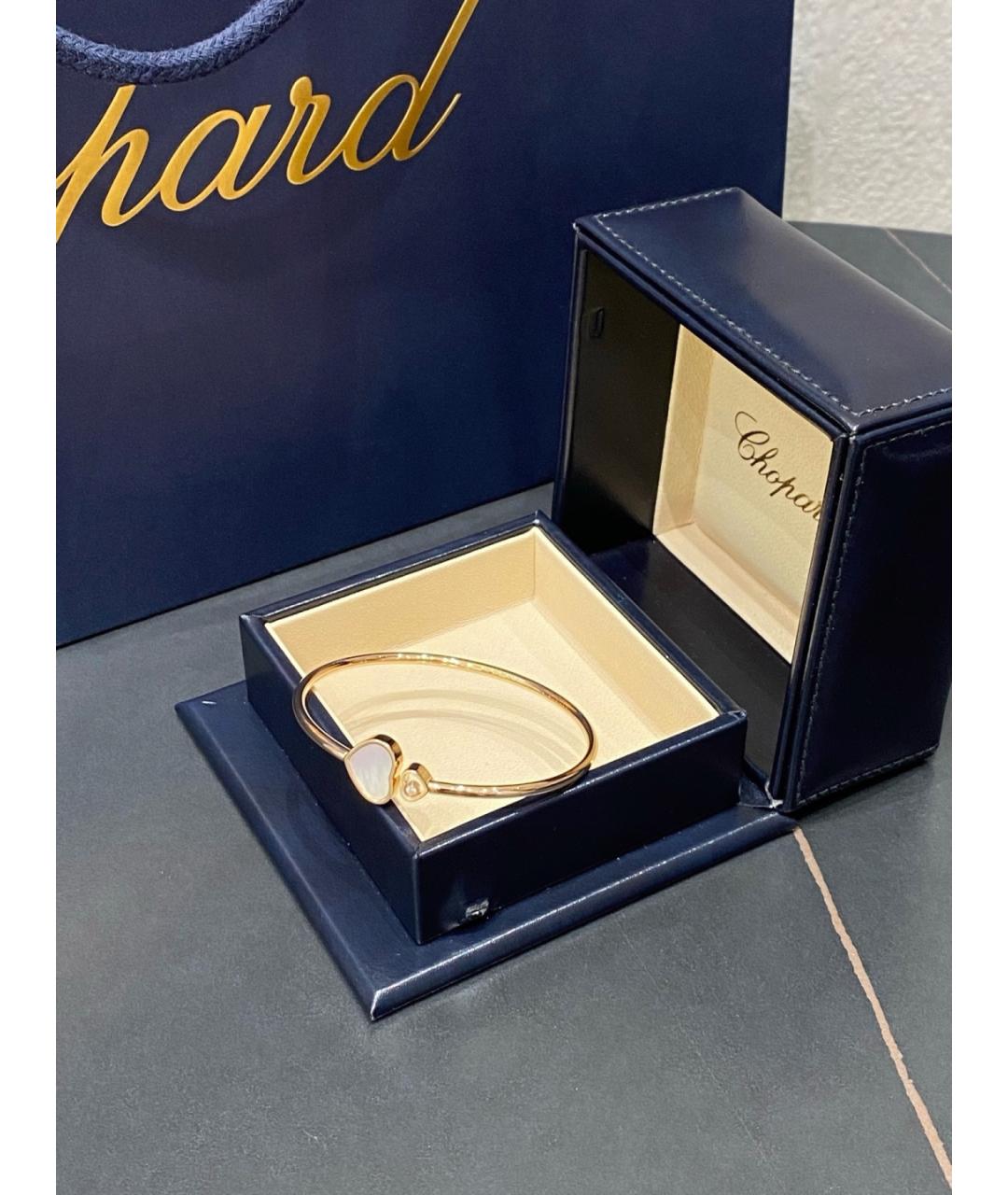 CHOPARD Белый браслет из розового золота, фото 6