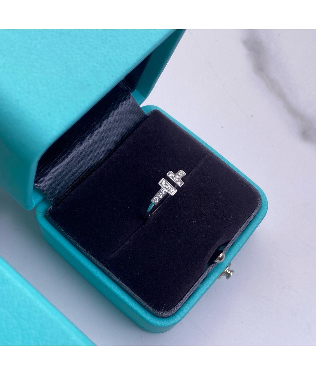 TIFFANY&CO Белое кольцо из белого золота, фото 6