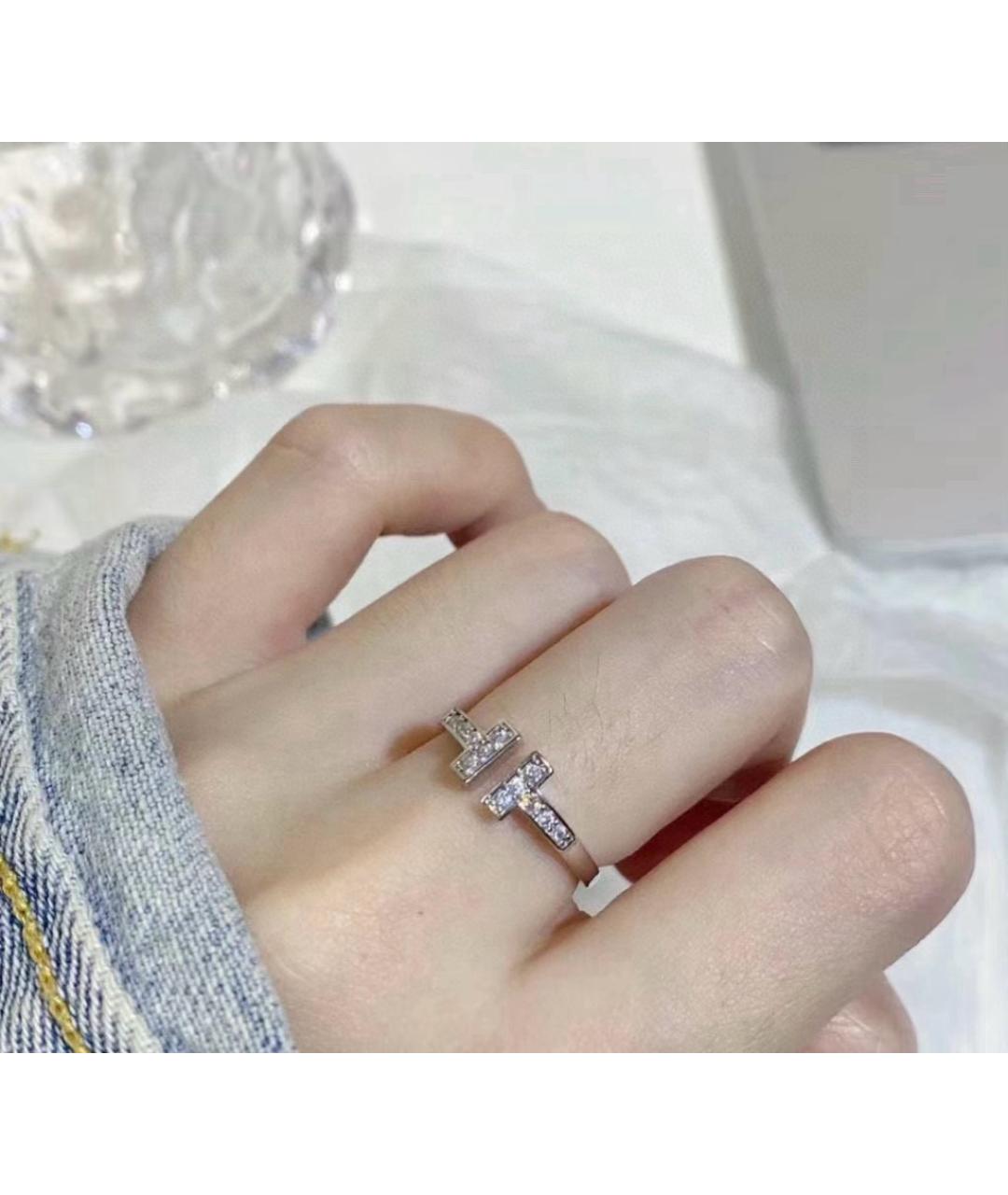 TIFFANY&CO Белое кольцо из белого золота, фото 5
