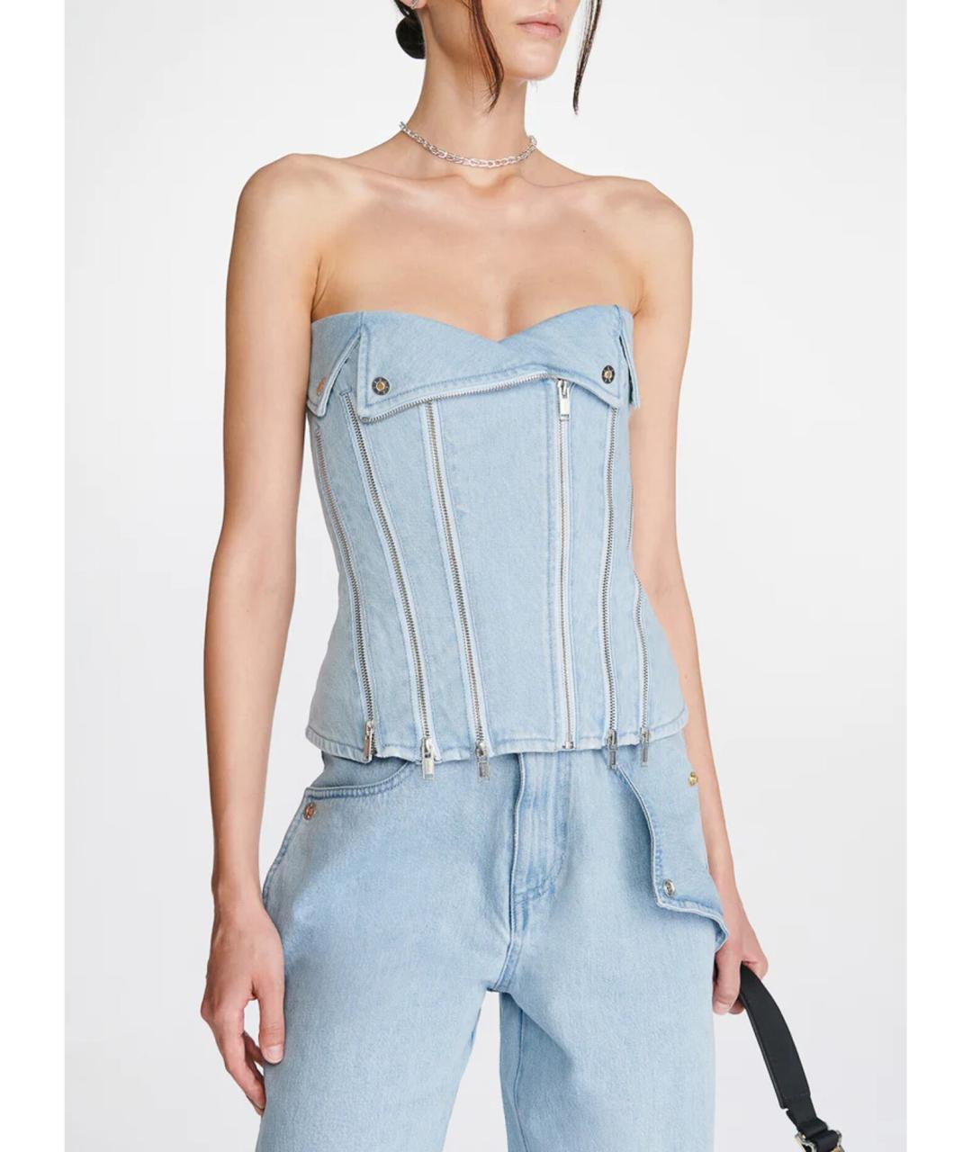 DION LEE Голубой корсет, фото 7