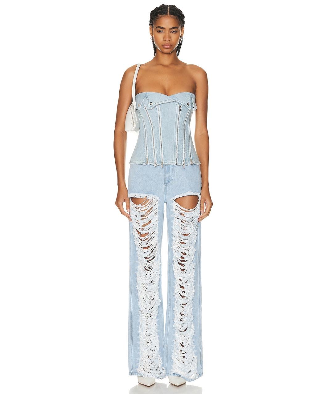 DION LEE Голубой корсет, фото 4
