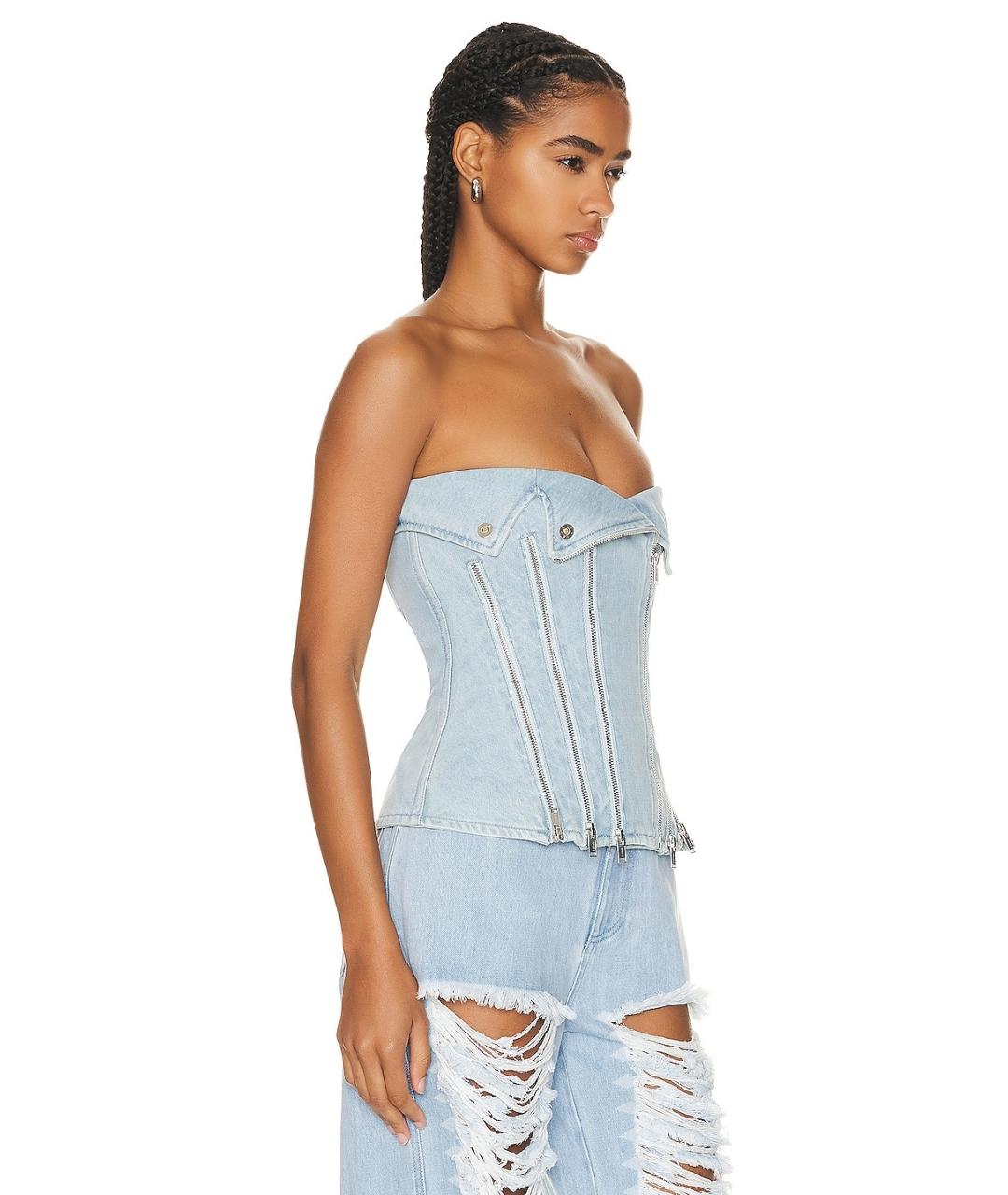 DION LEE Голубой корсет, фото 2