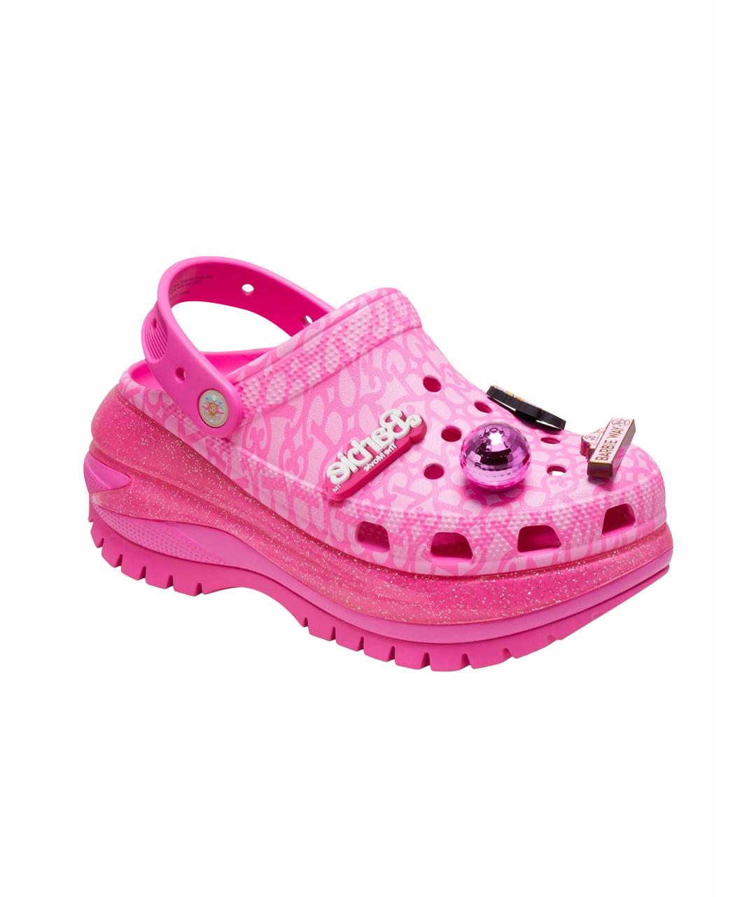 CROCS Розовые резиновые сабо, фото 1