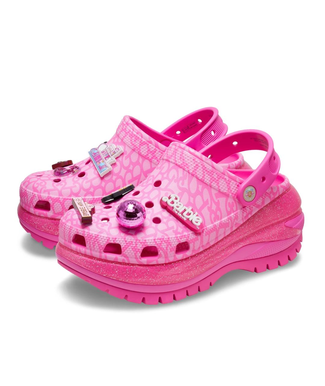 CROCS Розовые резиновые сабо, фото 7