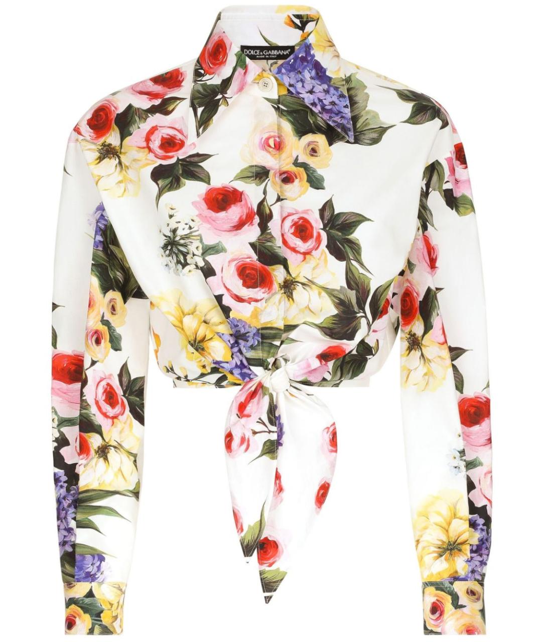 DOLCE&GABBANA Мульти хлопковая блузы, фото 1