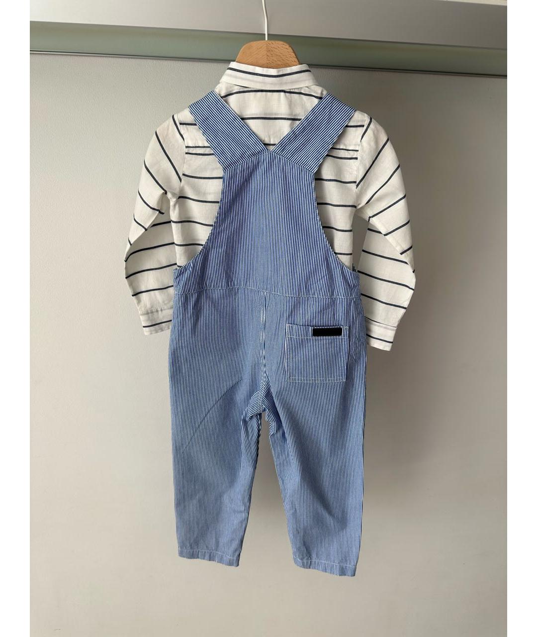 JACADI Голубой хлопковый комплект, фото 7