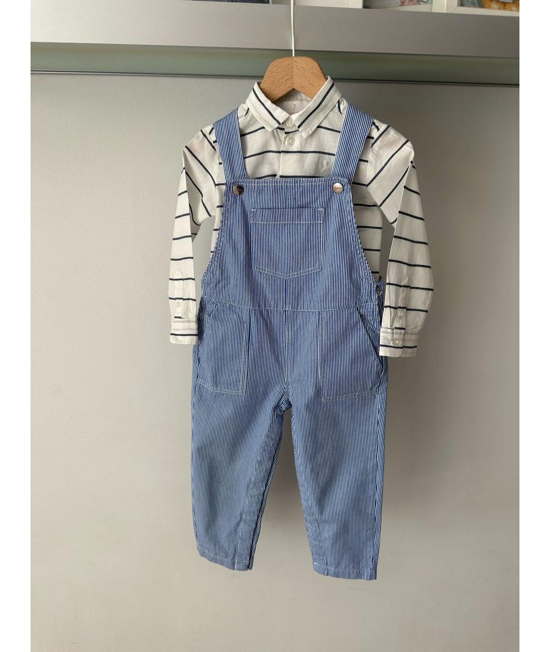 JACADI Голубой хлопковый комплект, фото 6