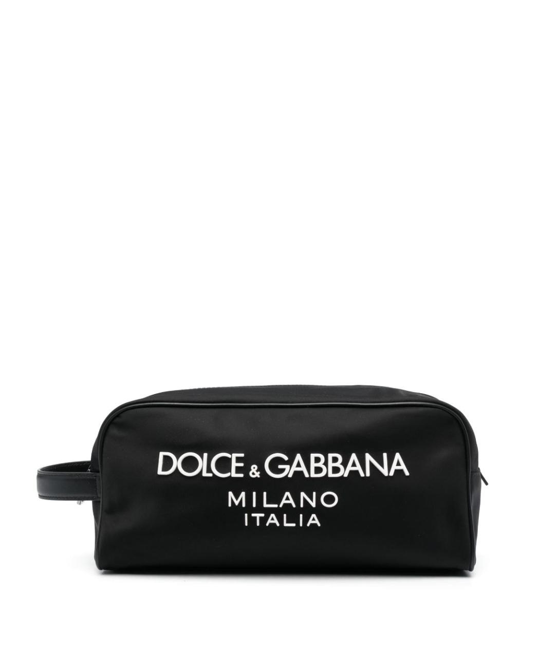 DOLCE&GABBANA Черная барсетка, фото 1