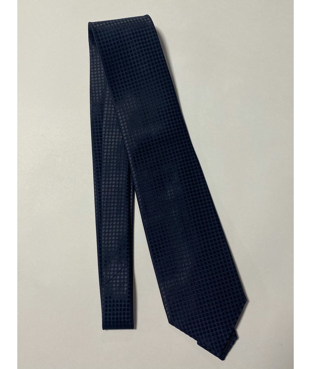 TOM FORD Синий шелковый галстук, фото 7