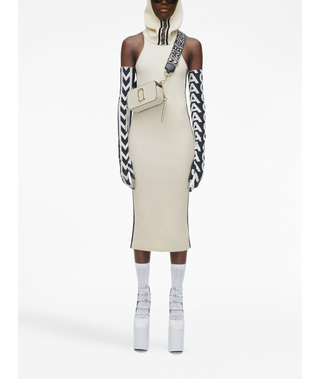 MARC JACOBS Бежевая кожаная сумка через плечо, фото 2