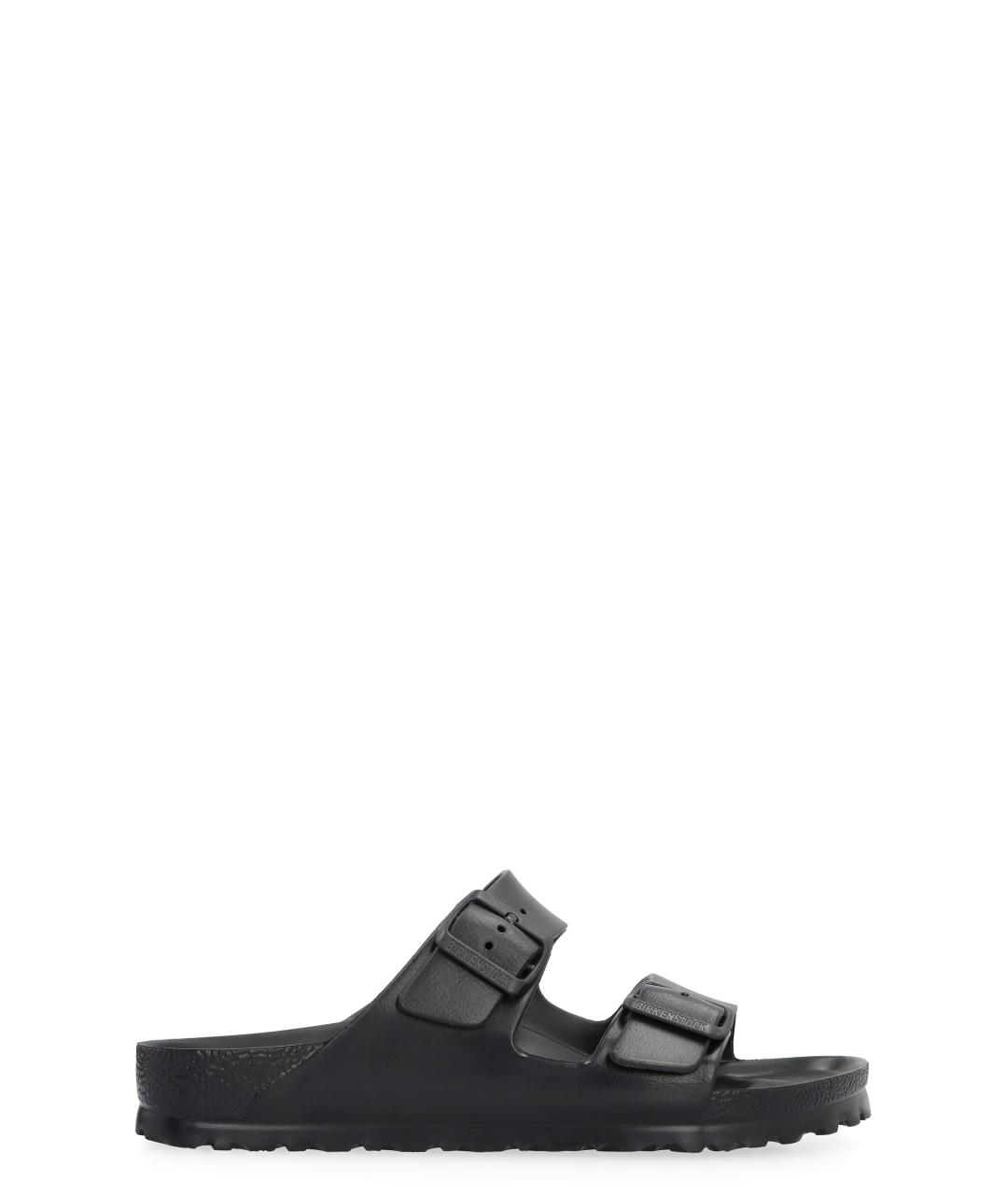 BIRKENSTOCK Черные резиновые сандалии, фото 1