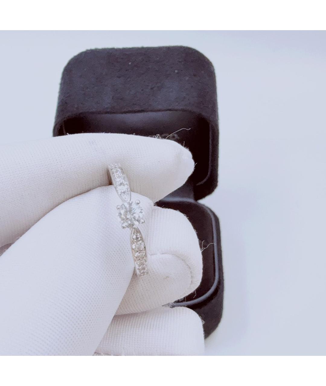 TIFFANY&CO Белое платиновое кольцо, фото 4