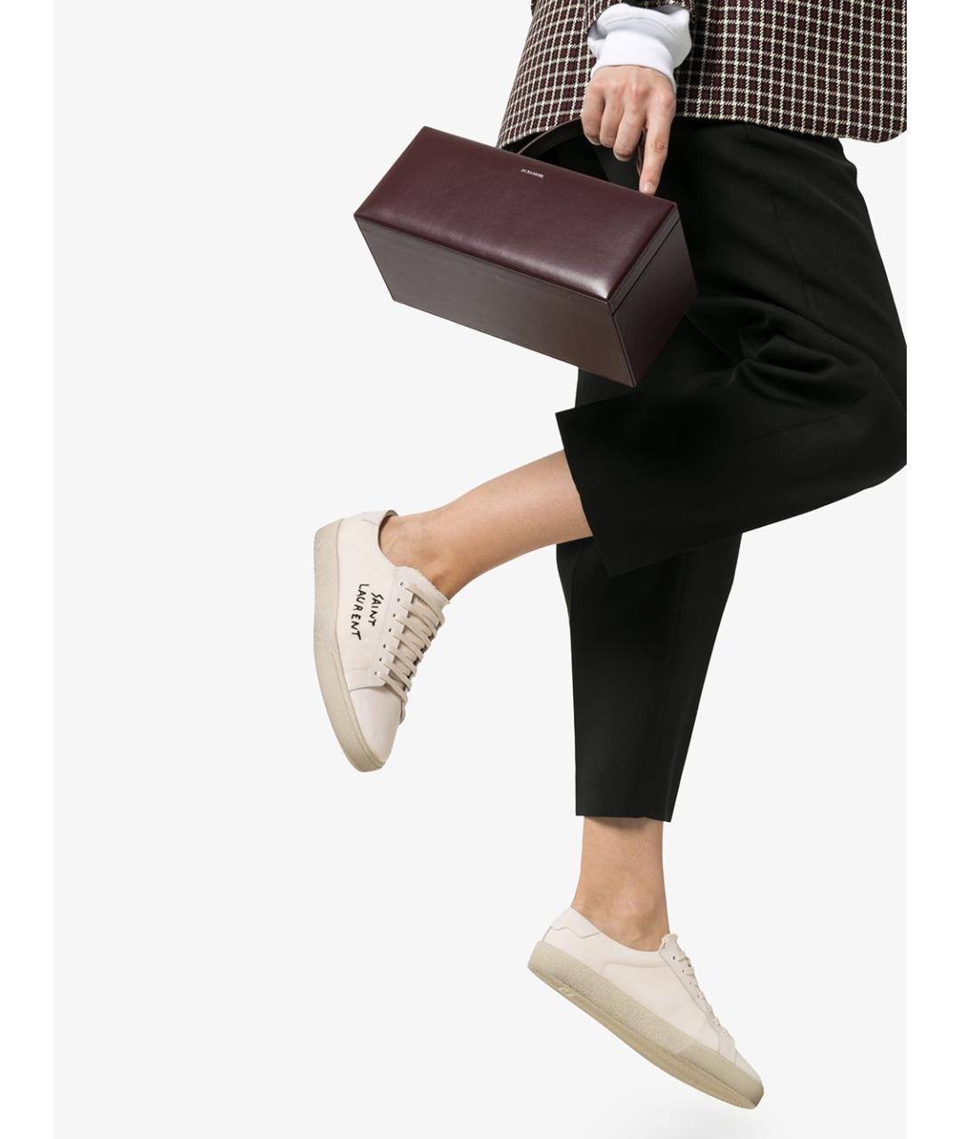 SAINT LAURENT Белые кеды, фото 5