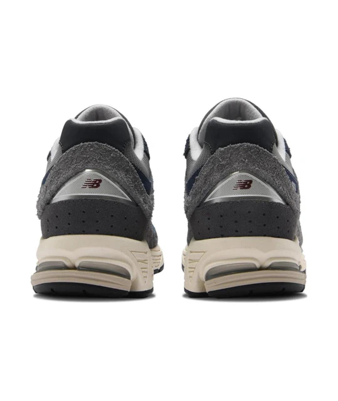 NEW BALANCE Серые кожаные низкие кроссовки / кеды, фото 4