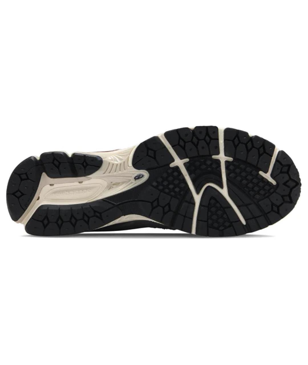 NEW BALANCE Серые кожаные низкие кроссовки / кеды, фото 5