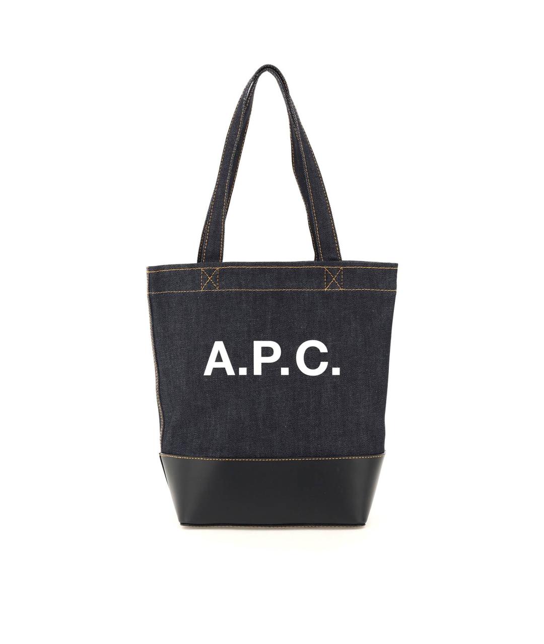 A.P.C. Синяя сумка на плечо, фото 2