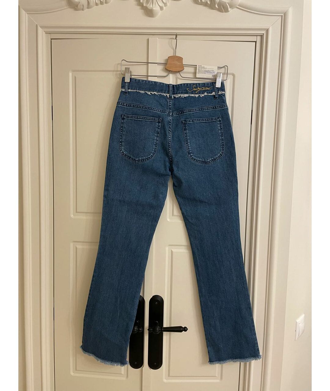 SEE BY CHLOE Синие прямые джинсы, фото 2