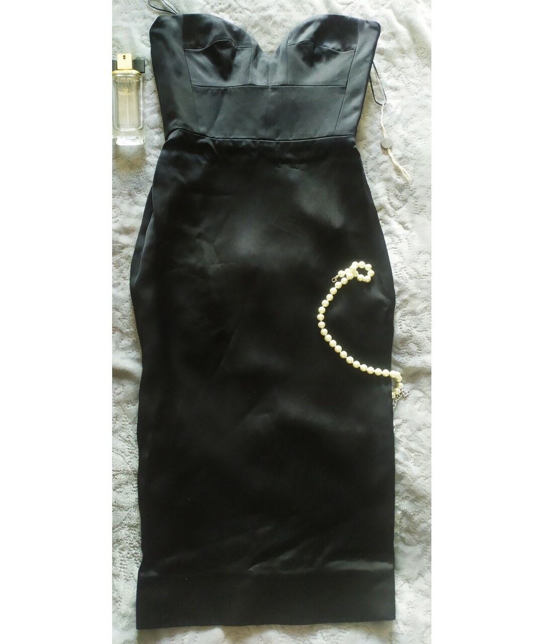 VICTORIA BECKHAM Черное вискозное вечернее платье, фото 6