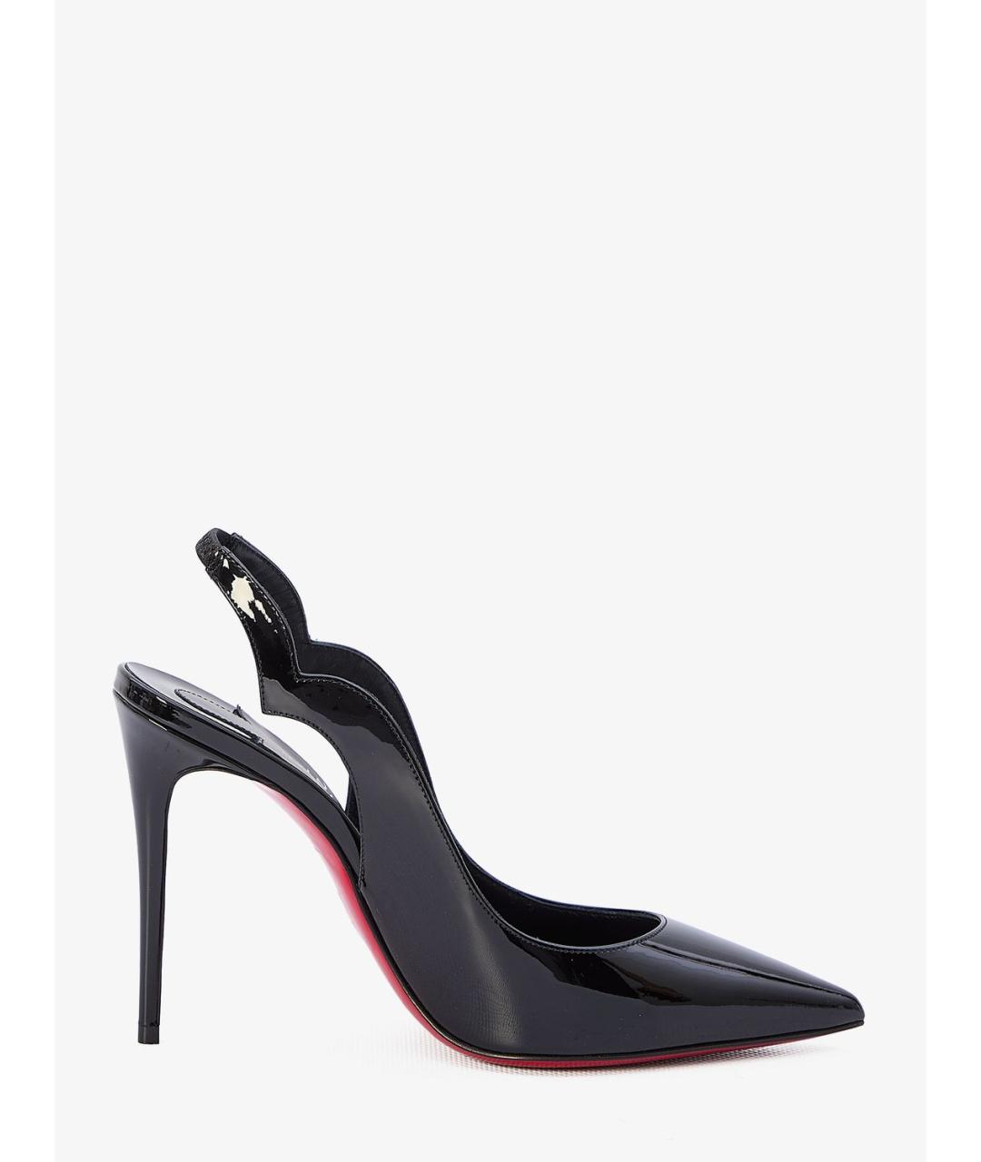 CHRISTIAN LOUBOUTIN Черные туфли из лакированной кожи, фото 3