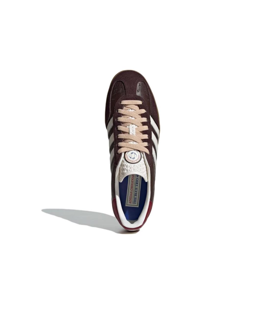 ADIDAS Коричневые замшевые кеды, фото 5