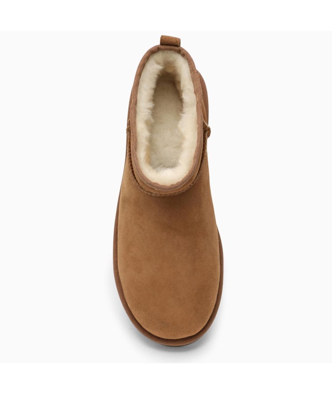 UGG AUSTRALIA Бежевые низкие ботинки, фото 3