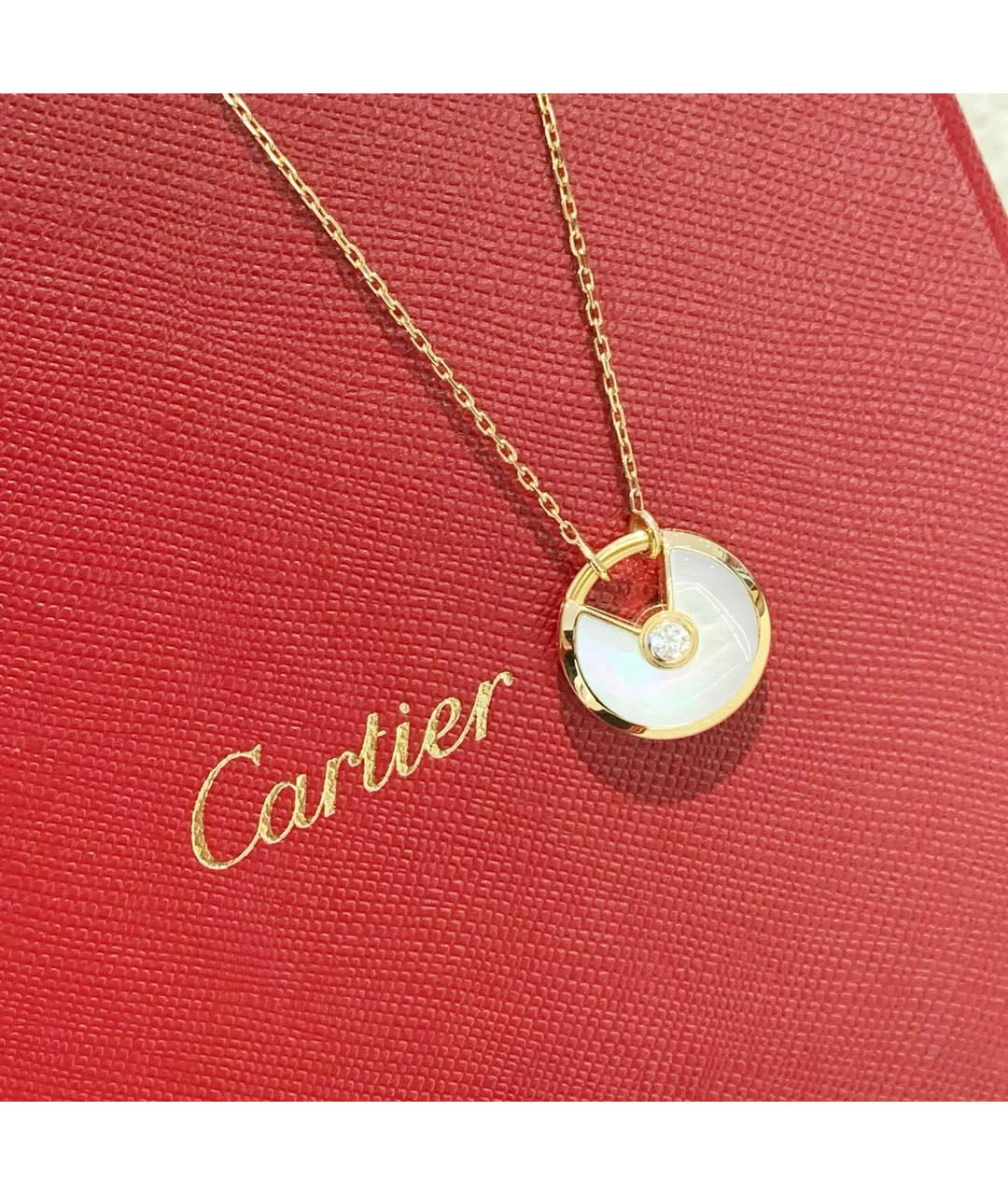 CARTIER Золотое колье из желтого золота, фото 9