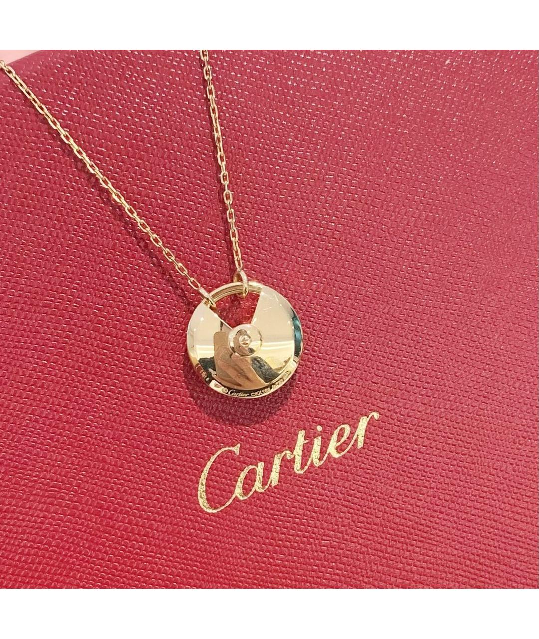 CARTIER Золотое колье из желтого золота, фото 5