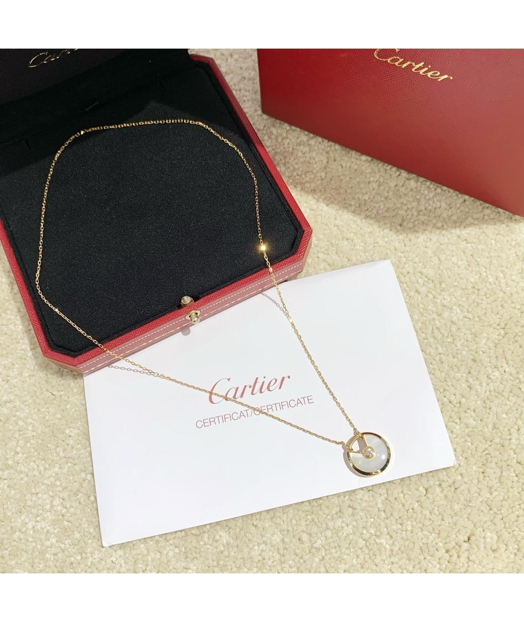CARTIER Золотое колье из желтого золота, фото 6