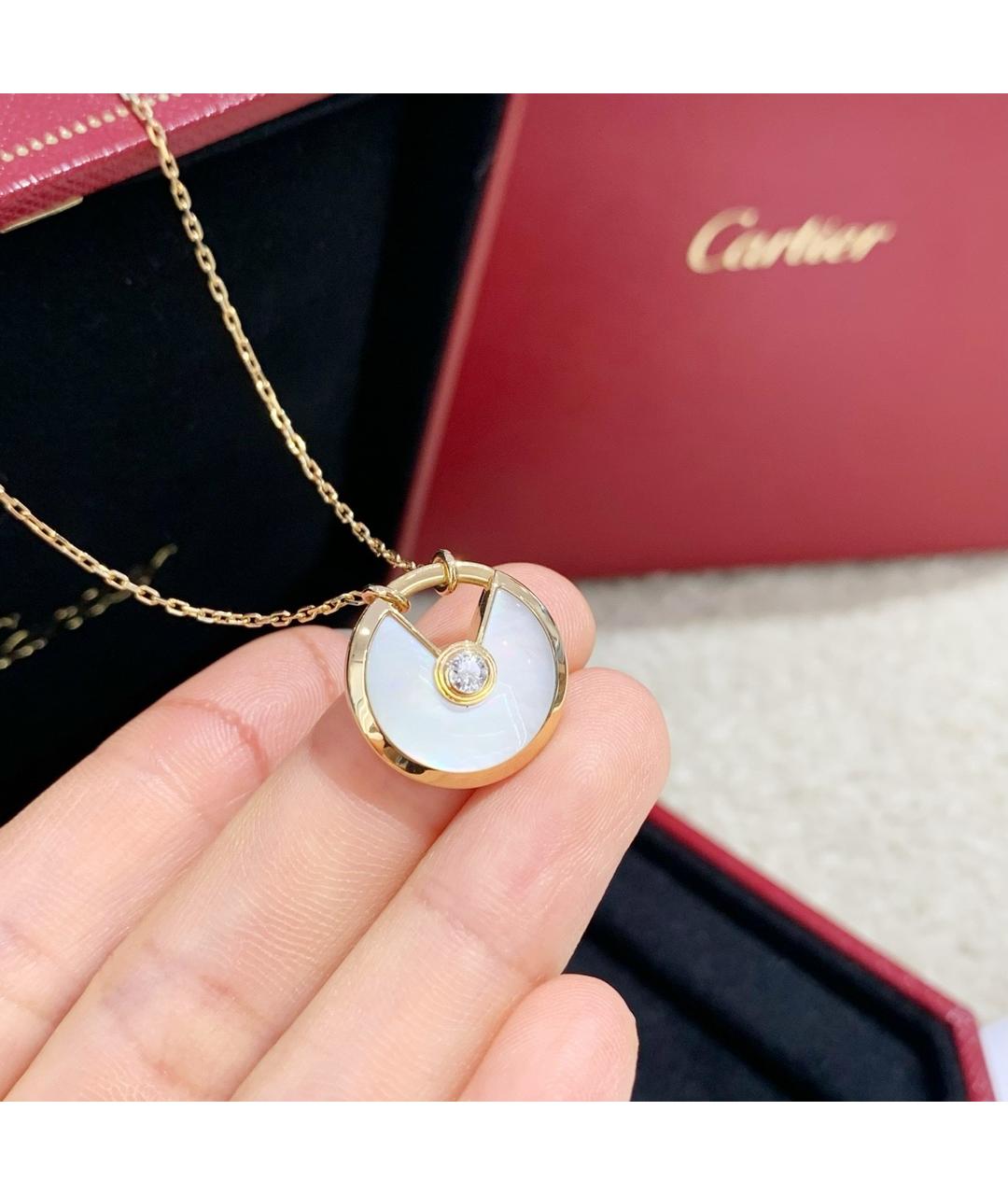 CARTIER Золотое колье из желтого золота, фото 4