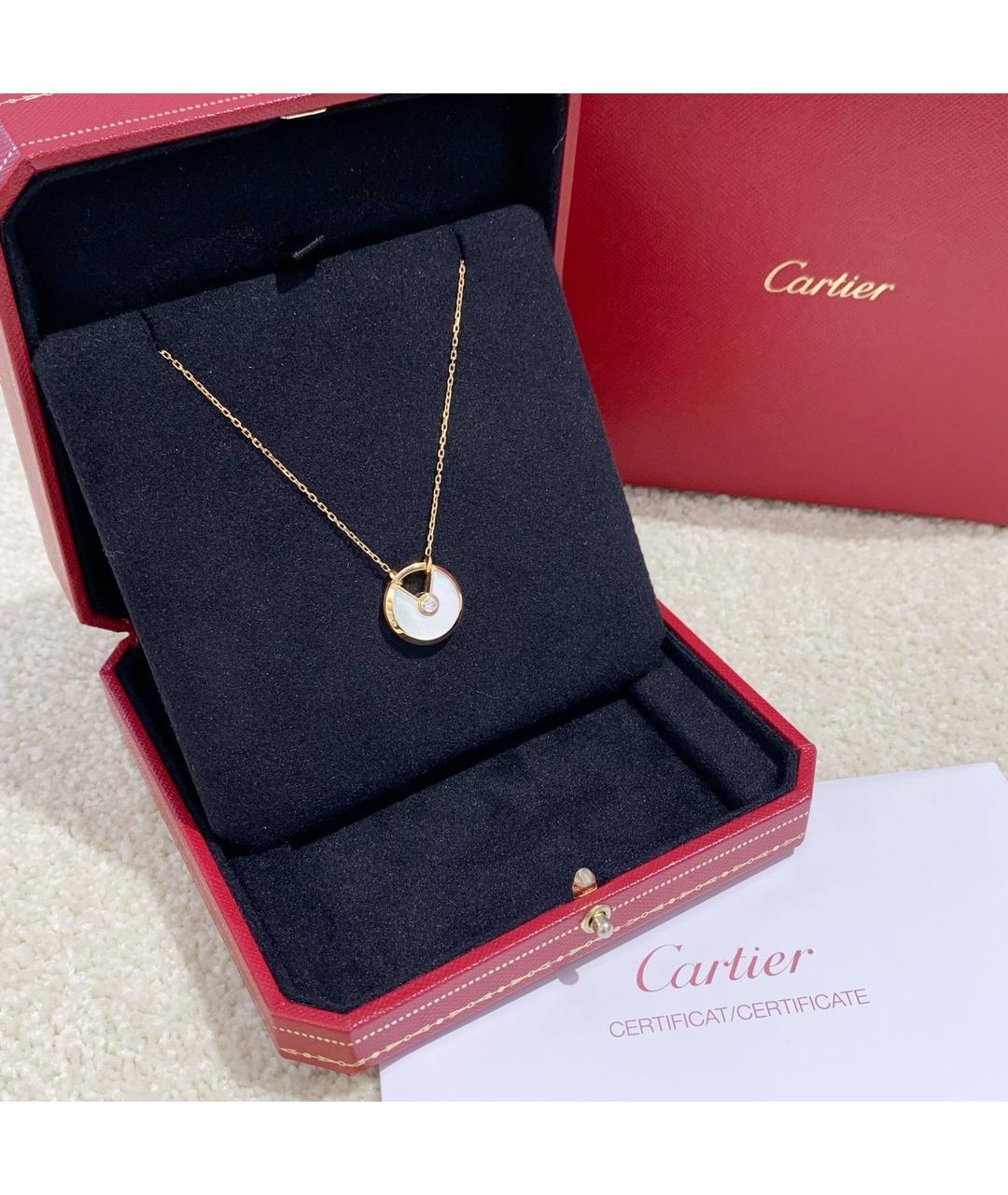 CARTIER Золотое колье из желтого золота, фото 2