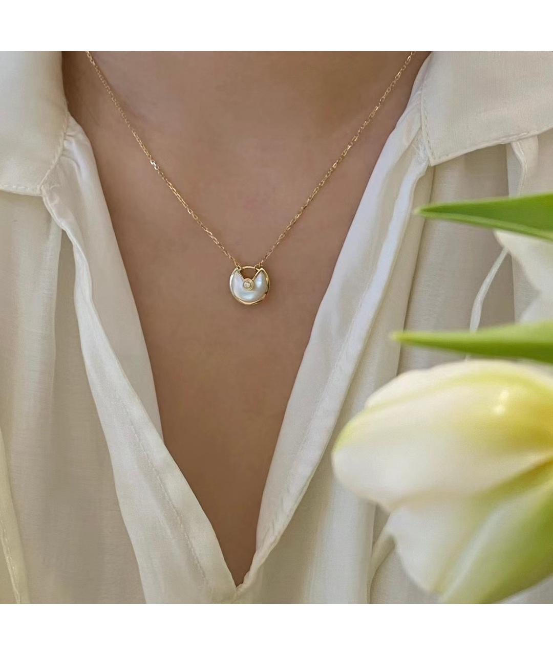 CARTIER Золотое колье из желтого золота, фото 8