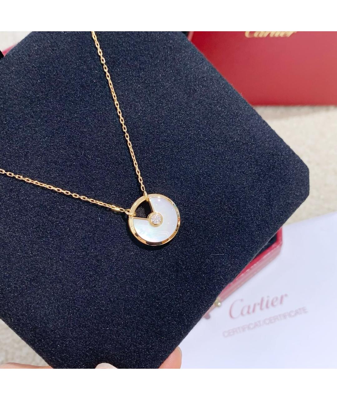 CARTIER Золотое колье из желтого золота, фото 3