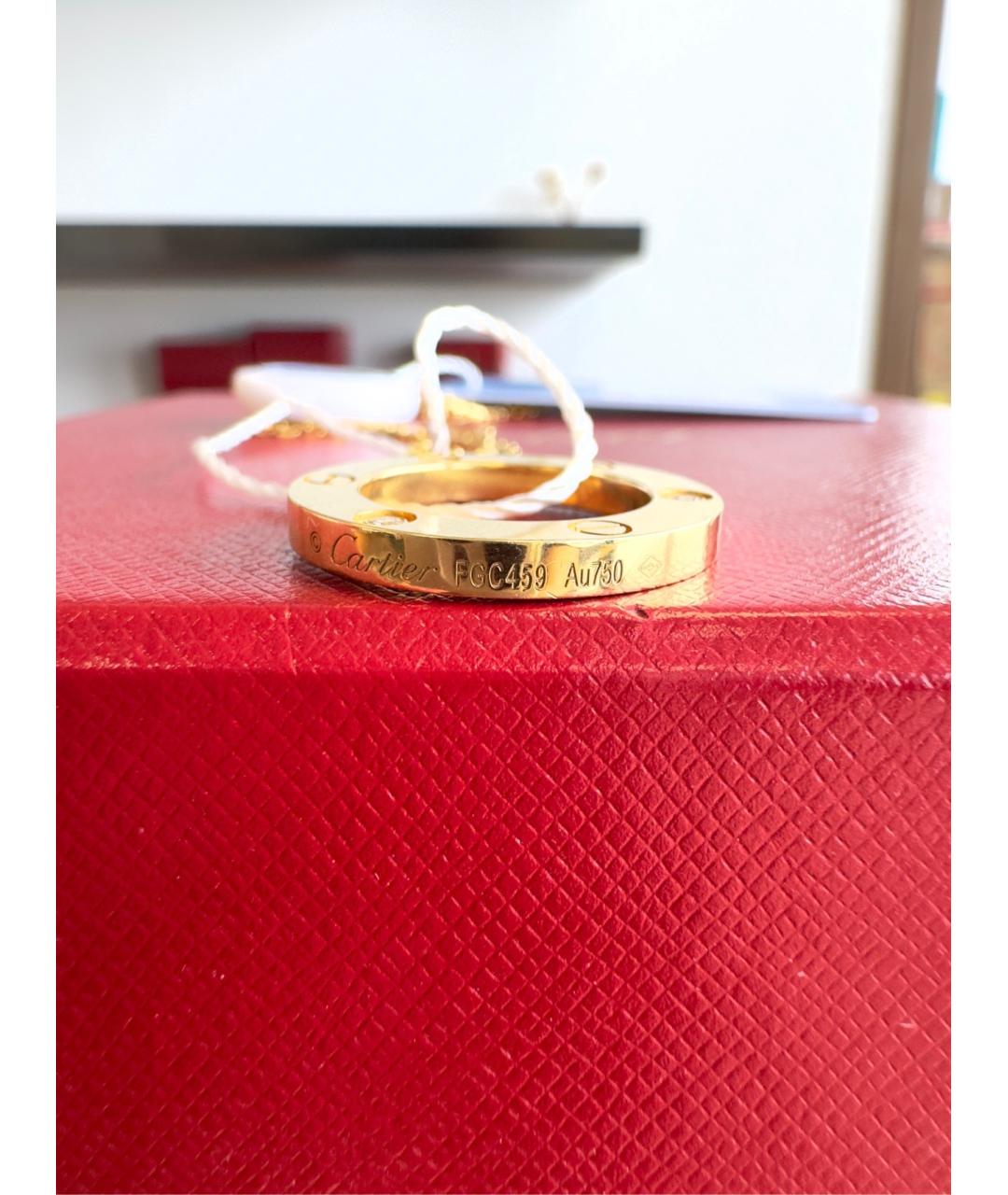 CARTIER Золотое колье из желтого золота, фото 5