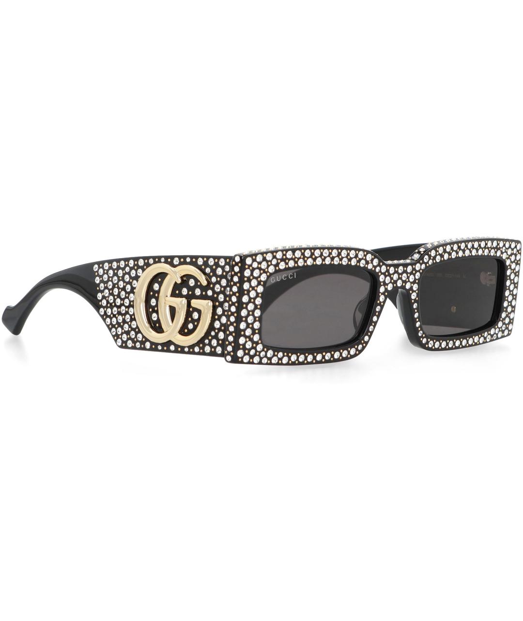 GUCCI Черные солнцезащитные очки, фото 3