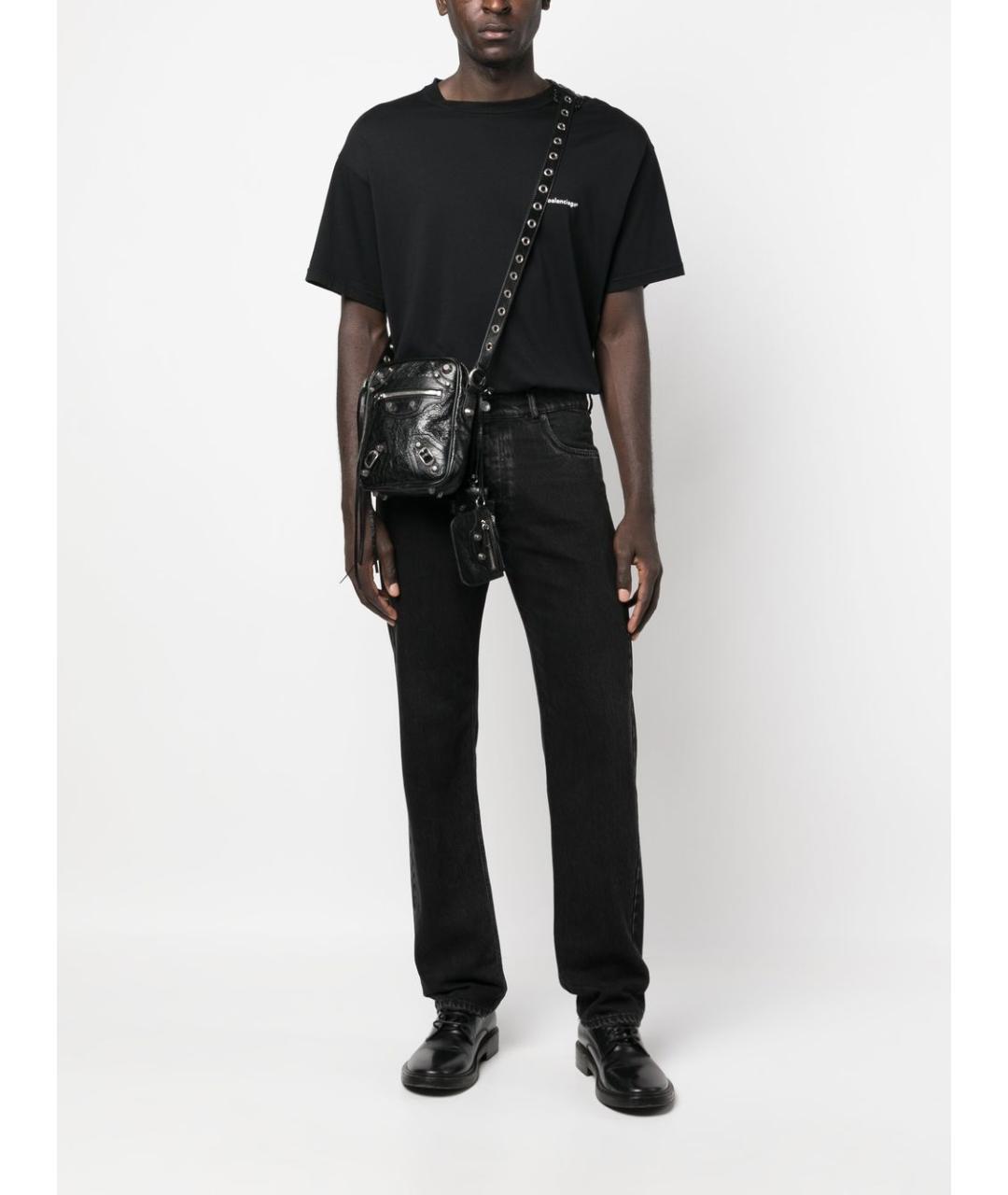 BALENCIAGA Черная сумка на плечо, фото 2