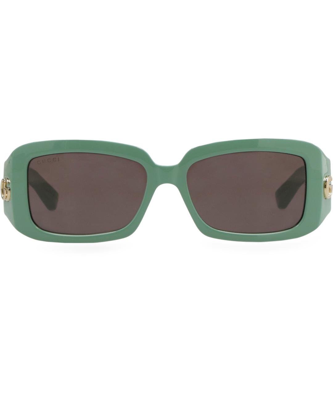 GUCCI Зеленые солнцезащитные очки, фото 2