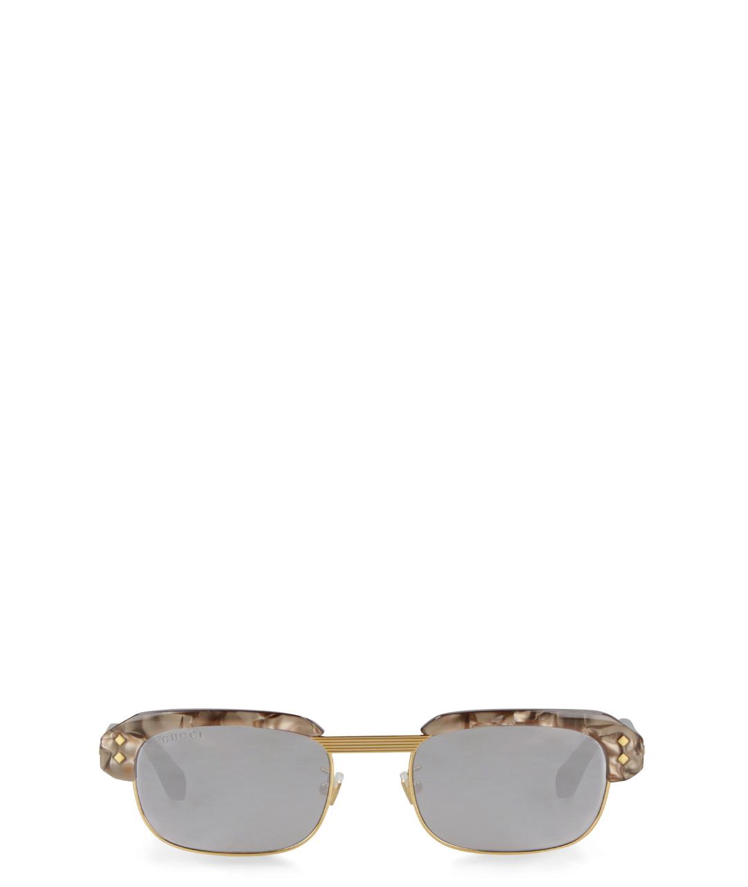 GUCCI Коричневые солнцезащитные очки, фото 1