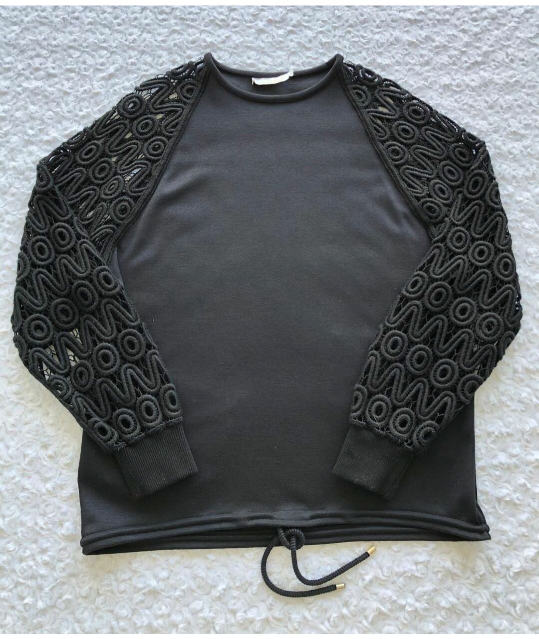CHLOE Черный шерстяной джемпер / свитер, фото 7