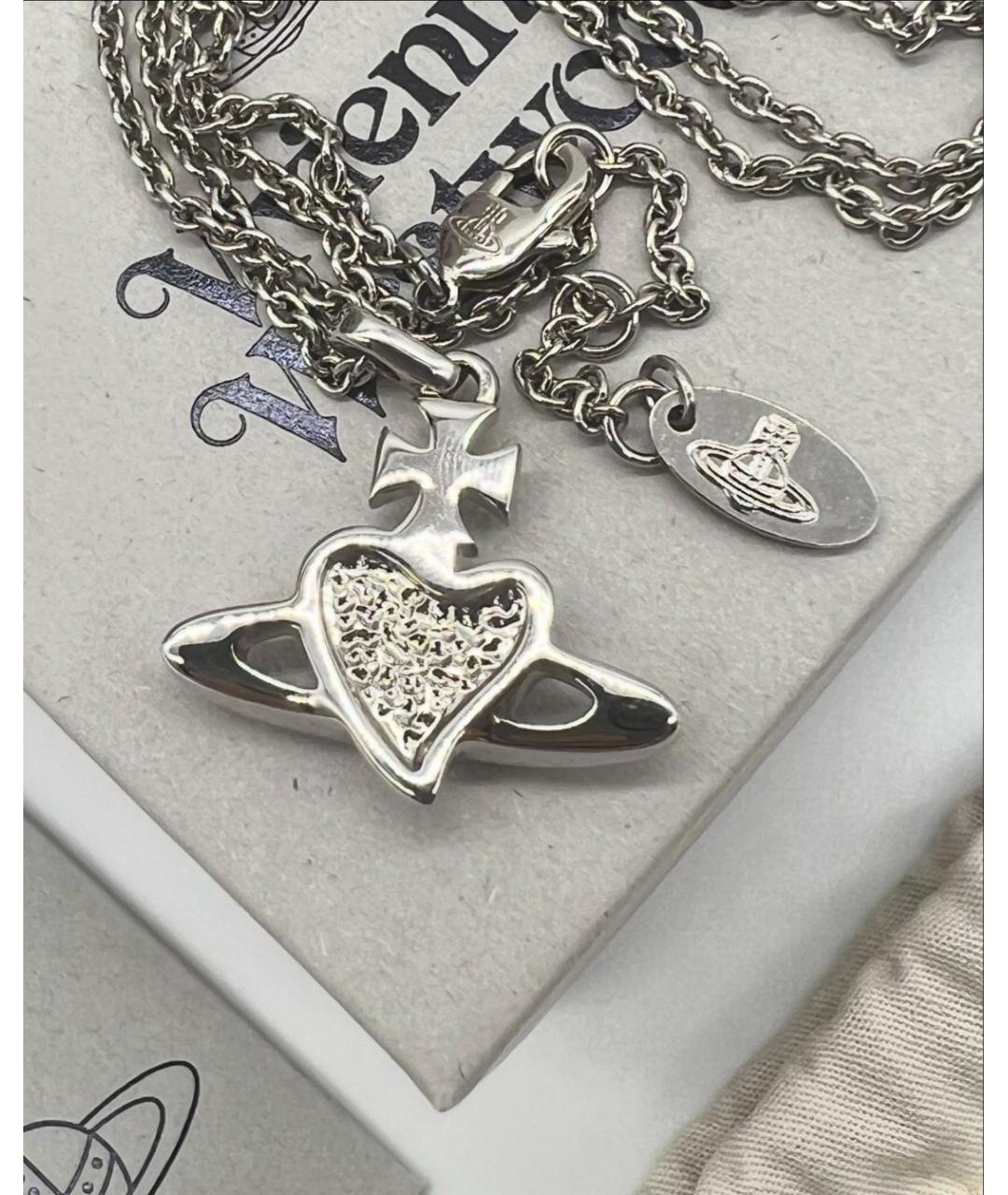 VIVIENNE WESTWOOD Черная цепочка/подвеска, фото 4