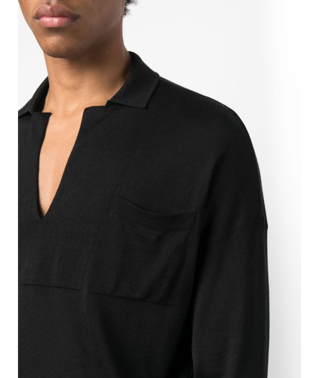 SAINT LAURENT Черный джемпер / свитер, фото 5