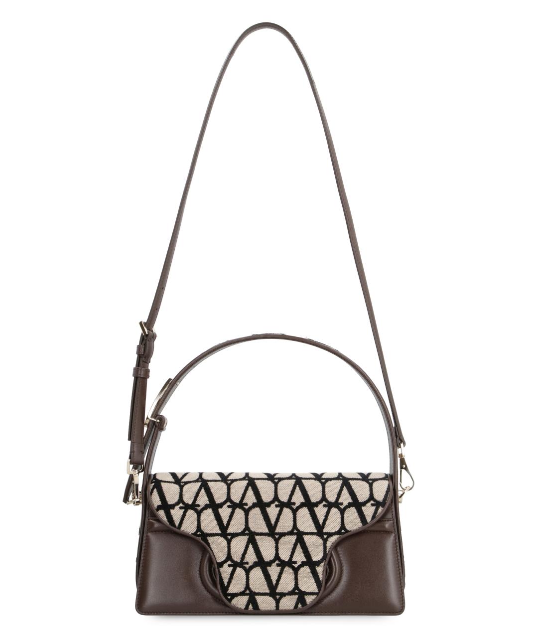 VALENTINO Мульти хлопковая сумка с короткими ручками, фото 5