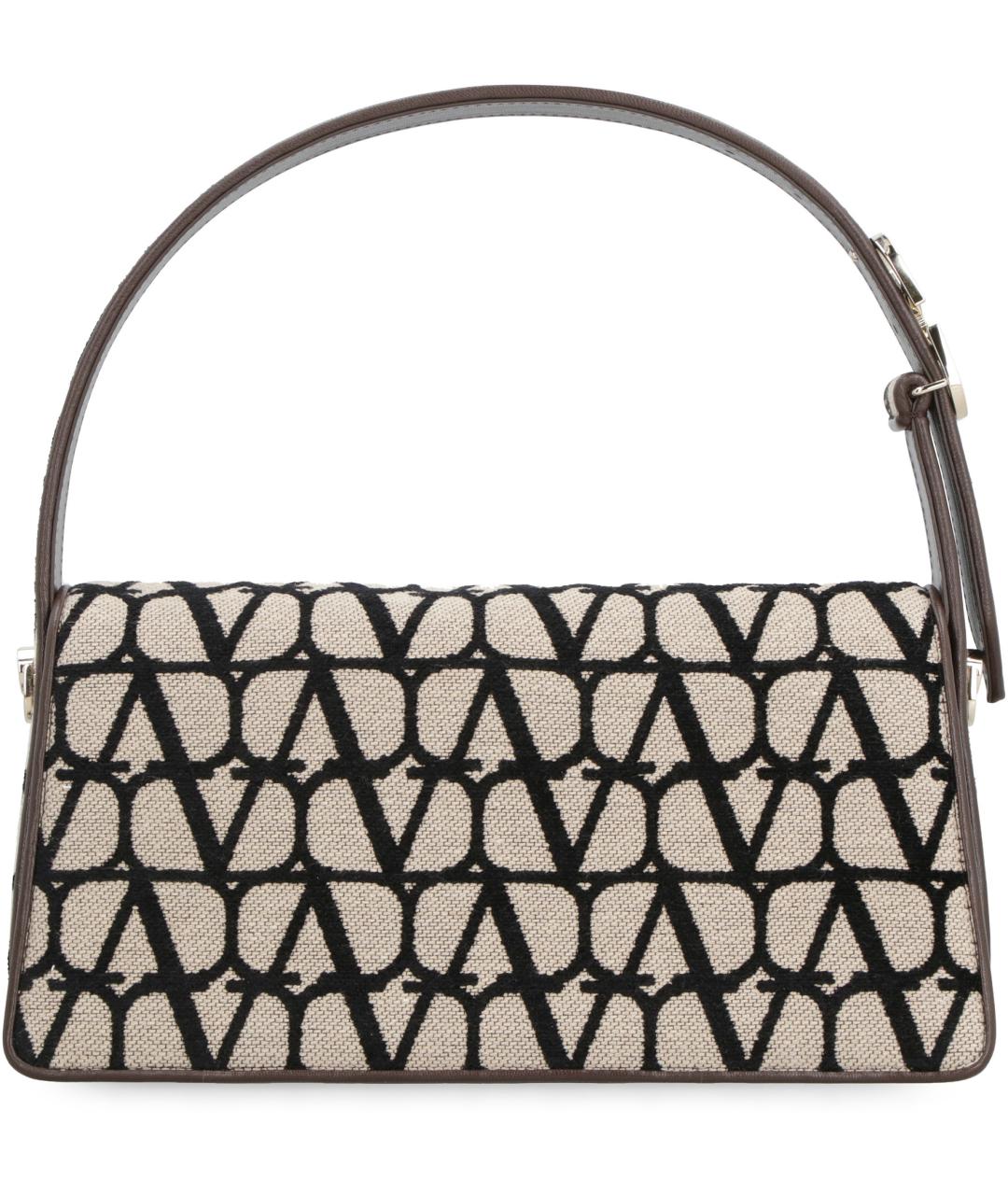 VALENTINO Мульти хлопковая сумка с короткими ручками, фото 4