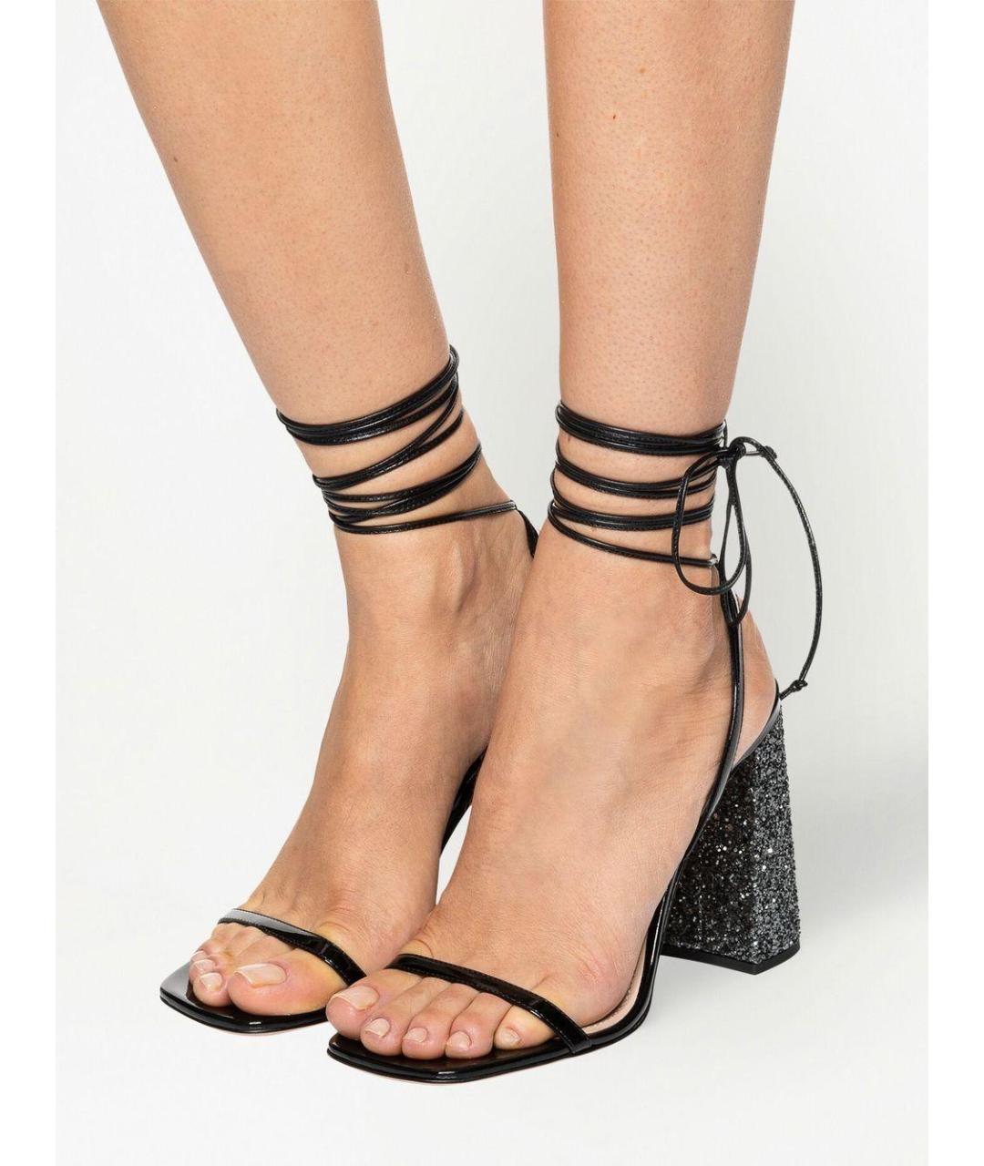 MIU MIU Мульти кожаные босоножки, фото 5