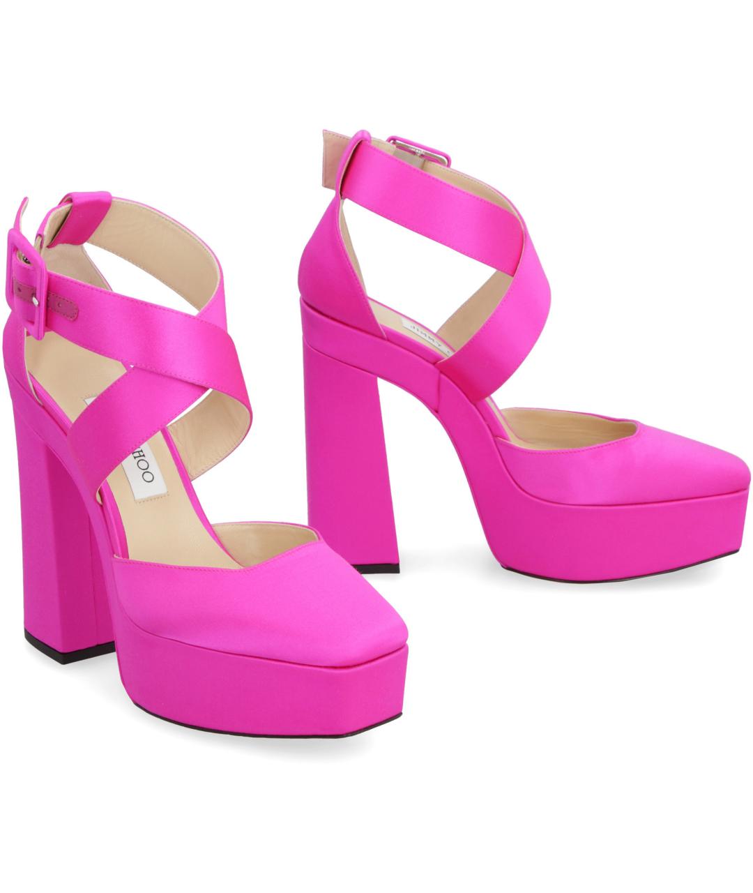 JIMMY CHOO Фуксия туфли, фото 3