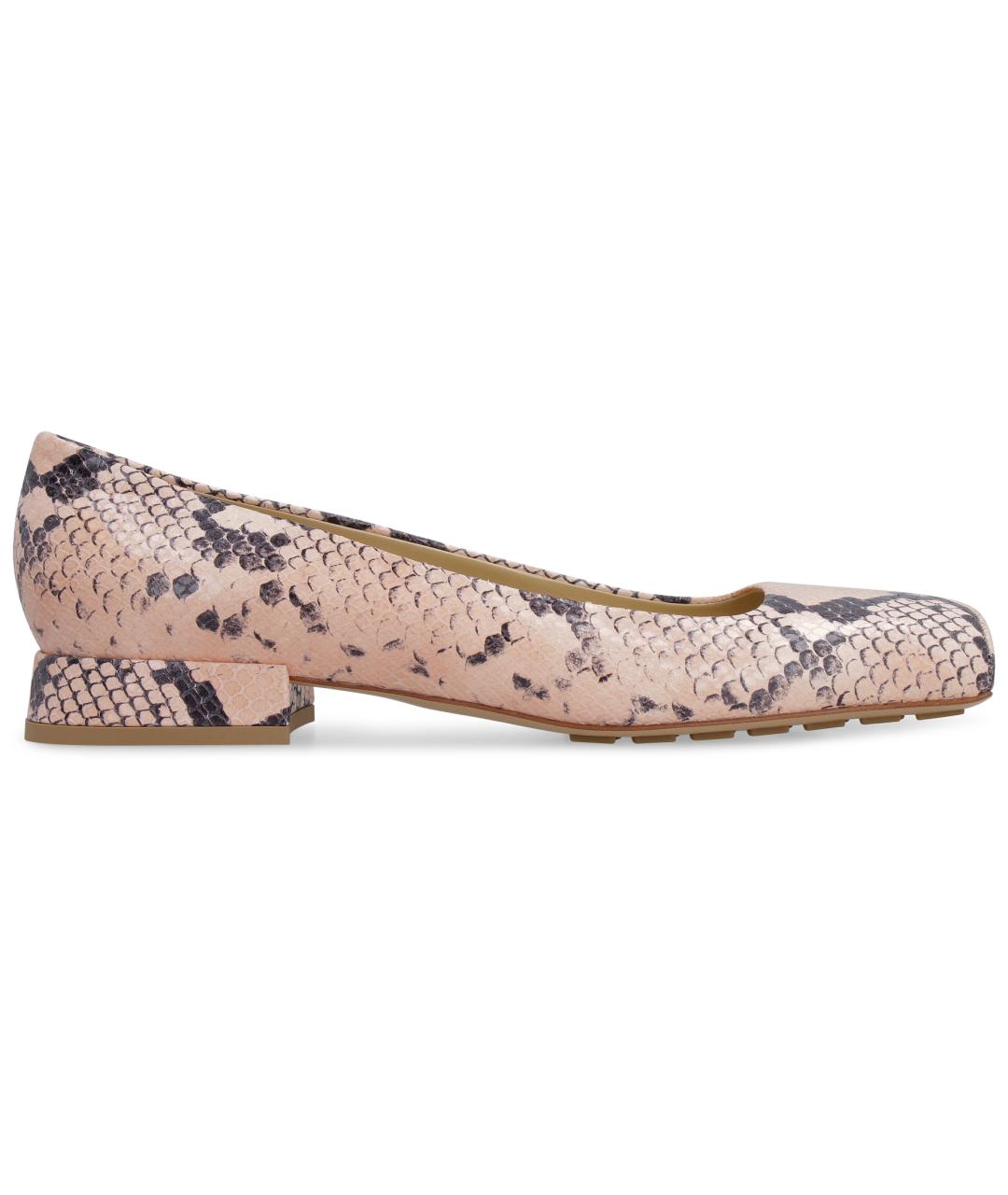 BOTTEGA VENETA Мульти кожаные балетки, фото 2