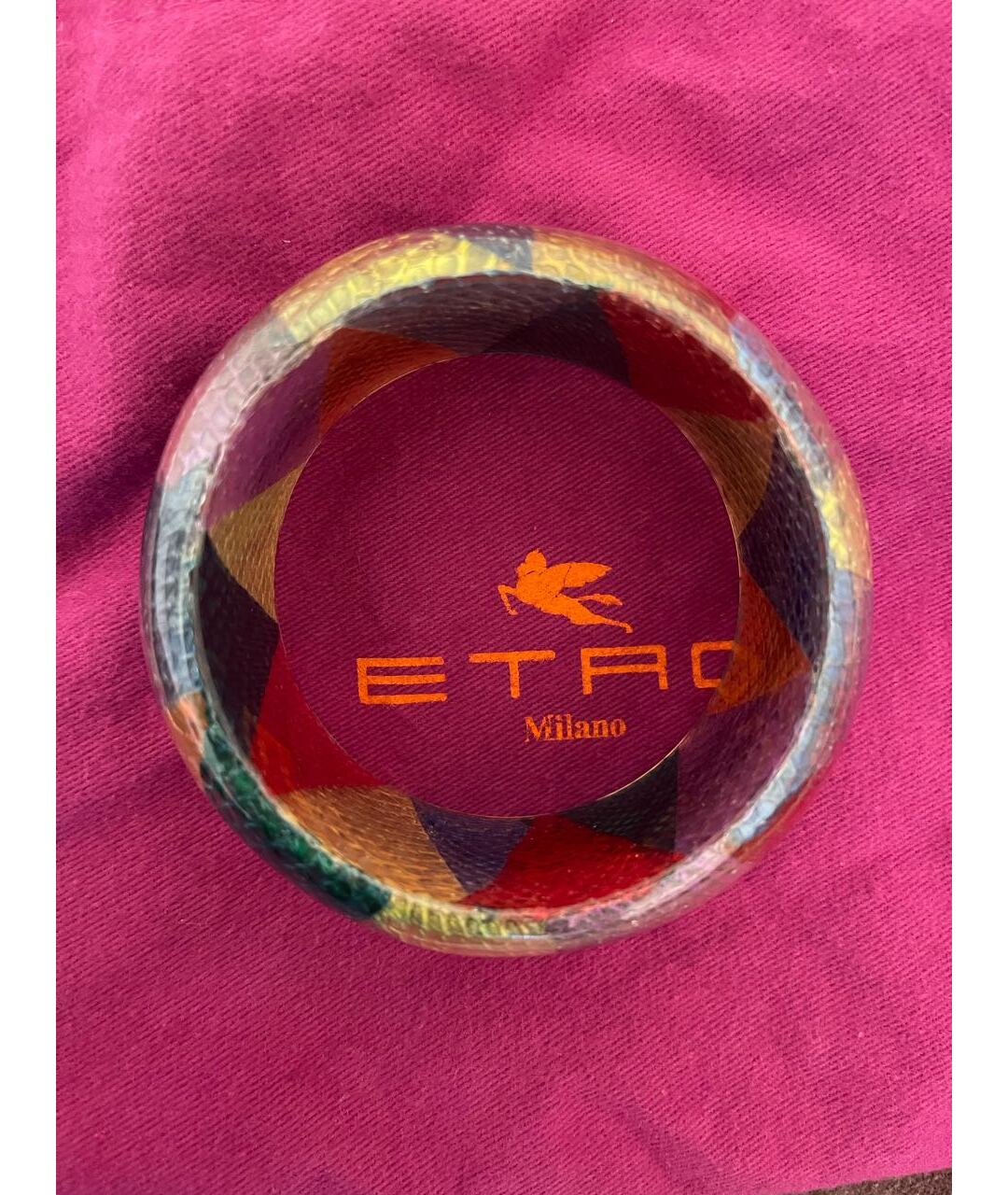 ETRO Мульти пластиковый браслет, фото 3
