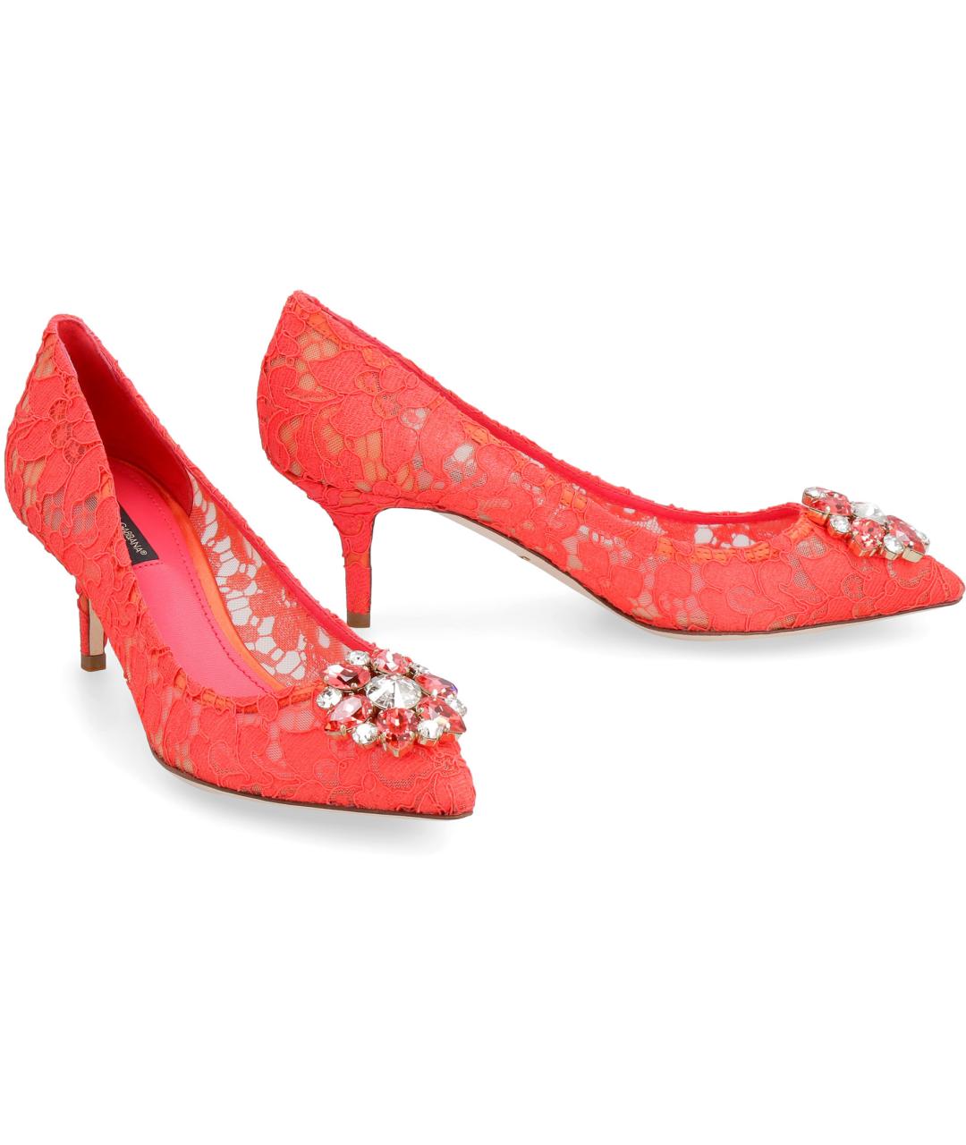 DOLCE&GABBANA Красные туфли, фото 3