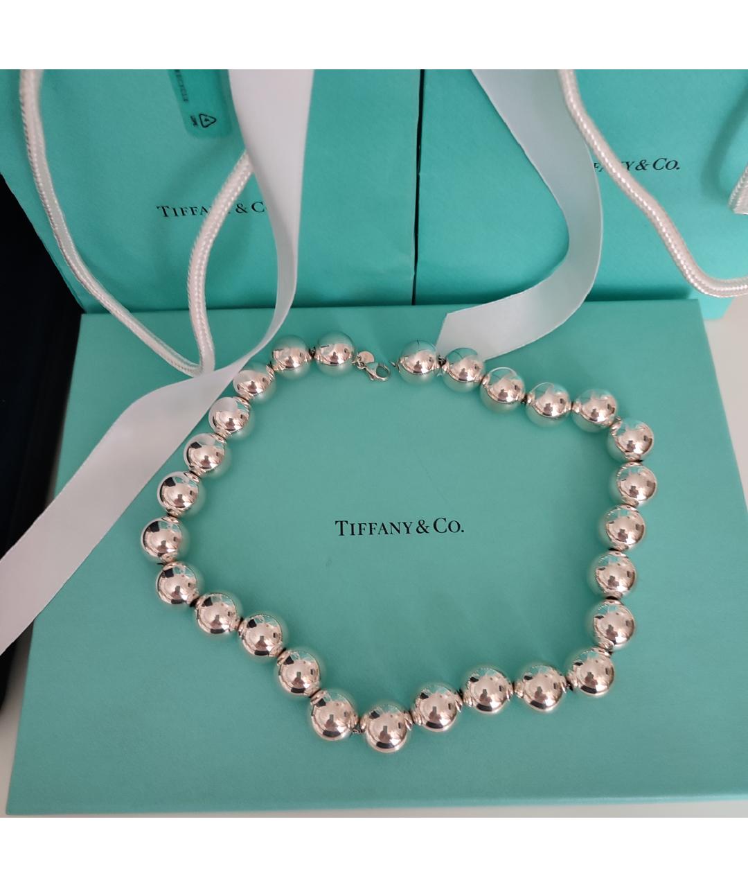 TIFFANY&CO Серебряное серебряное колье, фото 6