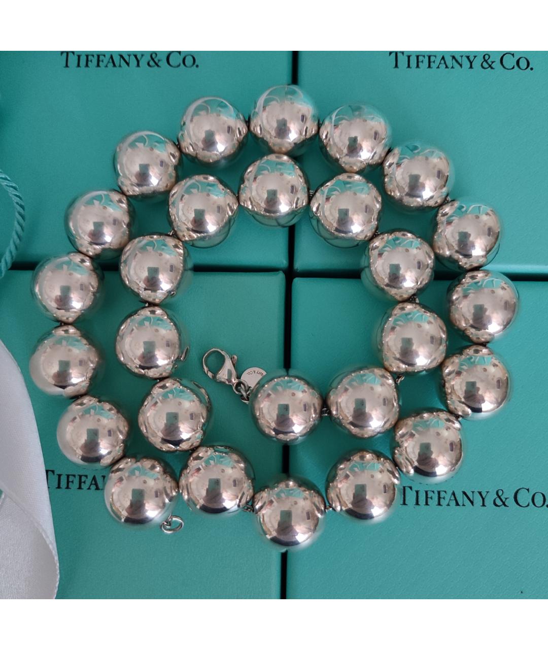 TIFFANY&CO Серебряное серебряное колье, фото 2