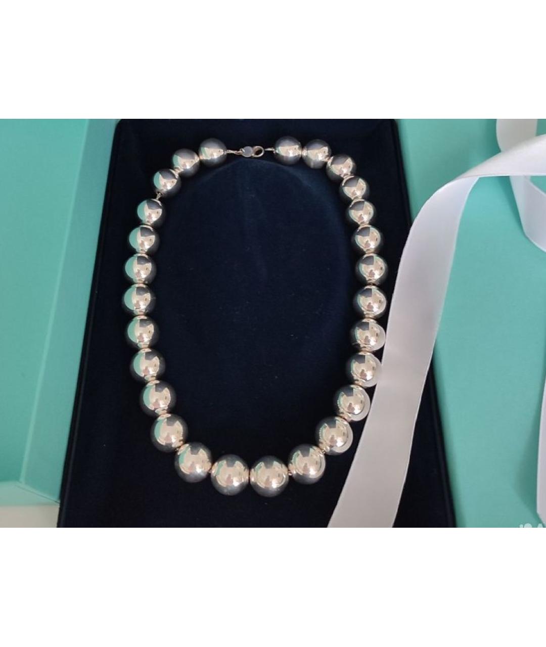 TIFFANY&CO Серебряное серебряное колье, фото 7